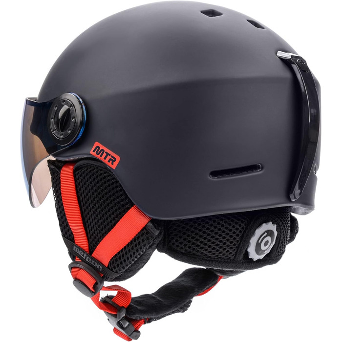 Шолом гірськолижний дитячий/жіночий/чоловічий Meteor, Navy blue (53-55 см)