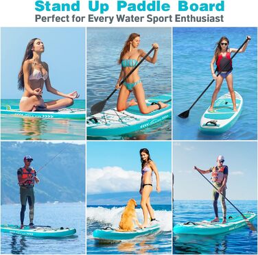 Надувна SUP-дошка OZULER 180 кг з камеротримачем і рюкзаком для початківців