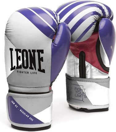 Боксерські рукавички LEONE 1947 Fighter Life, шкіряні