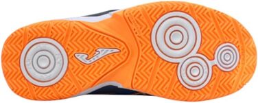 Дитячі футбольні бутси Joma Super Copa Jr. 34 EU - Синьо-помаранчеві залаті черевики Oxford