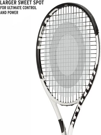 Тенісна ракетка Head MX Attitude Pro, чорна, розмір 3, чорний/червоний грип