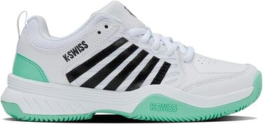 Жіночі тенісні кросівки K-Swiss Court Express 2 Clay, білі, 39.5 EU