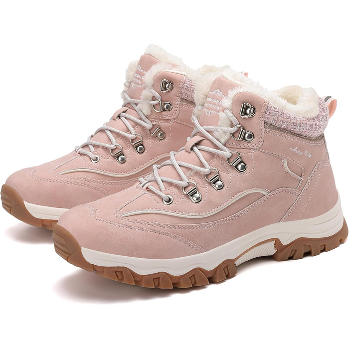 Чоботи зимові жіночі Arrigo Bello - тепла зимова взуття для роботи та прогулянок, розмір 36-41, колір рожевий