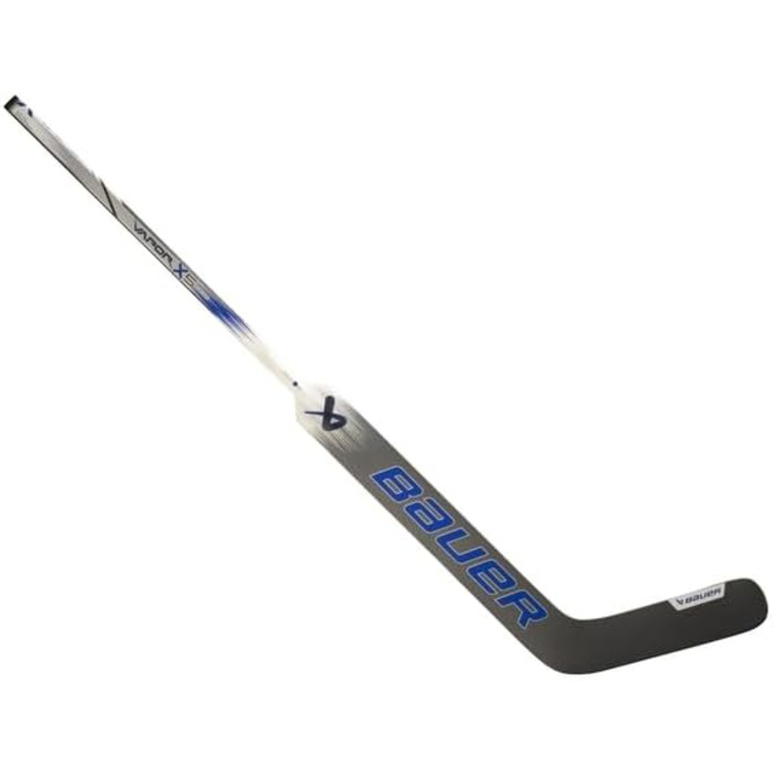 Воротарська ключка Bauer Vapor X5 Pro композитна, ліва, 27'', сріблясто-чорна, загин P31, для дорослих