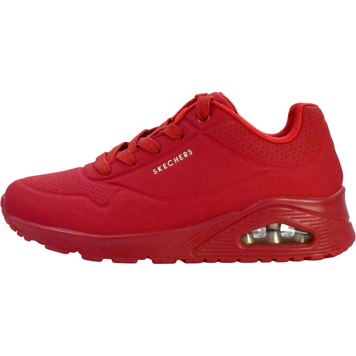 Жіночі кросівки Skechers UNO Stand On Air (розмір 39.5 EU, поширена колодка X-Wide, червоні)