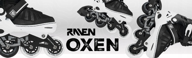 Регульовані ролики RAVEN Oxen White, розмір 38-42