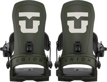 Зв'язки для сноуборда Union Force чоловічі (M, армійний зелений)