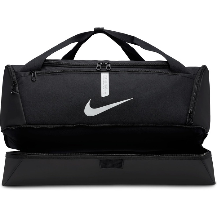 Спортивна сумка Nike Academy Team CU8096, чорна/біла, для футболу