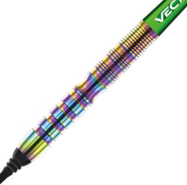 Дартс WINMAU Simon Whitlock Urban World Cup, 20 г, професійні софт-тип вольфрамові дротики з крилами і стрижнями (хвилі)