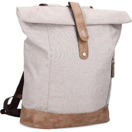 Рюкзак Zwei Olli O24 Rolltop 15 л, водостійкий, міцний, у стилі канвас, для школи та ноутбука, підходить для підлітків, жінок і чоловіків