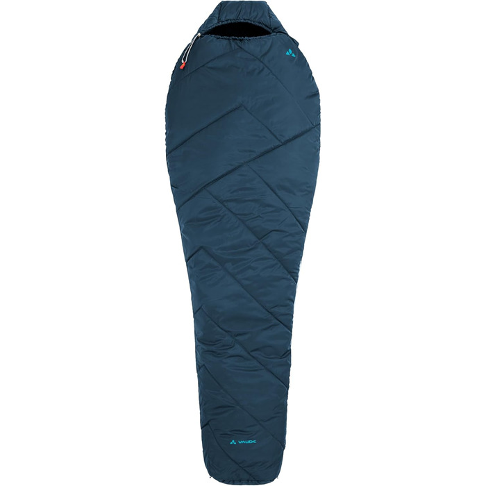 Спальний мішок VAUDE Sioux 100 II SYN (блакитне море, правий) - синтетичний, для кемпінгу
