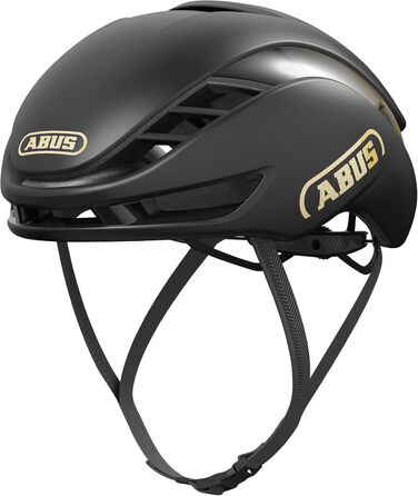 Велошолом ABUS GameChanger 2.0 для шосе, аеродинамічний, вентиляція, чорний-золотий, розмір L, для чоловіків і жінок