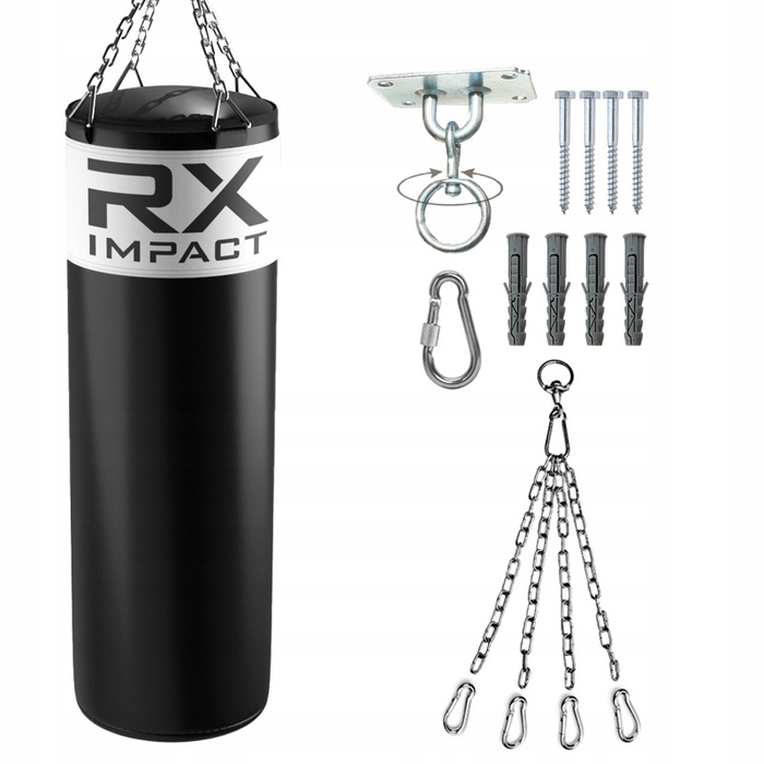 Боксерський мішок Impact RX7, 130 см, наповнений, 30 кг