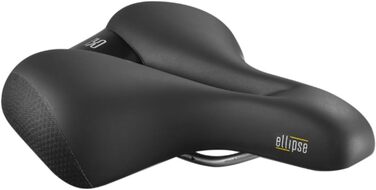 Сідло для велосипеда Selle Royal Ellipse Relaxed унісекс, преміум, чорне