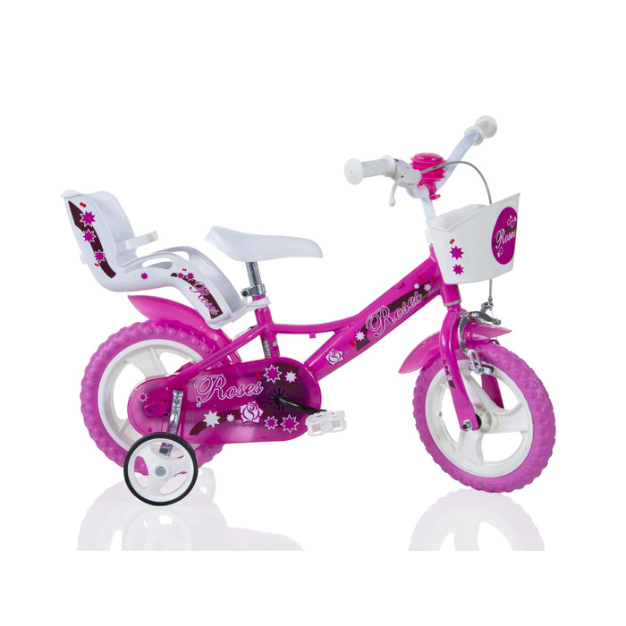 Дівчачий велосипед SCH Roses 14' для дітей 4-6 років (також 12' для 3-5 років)