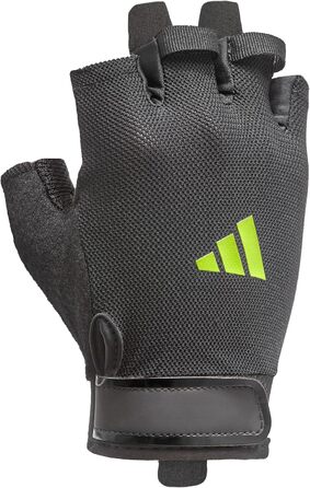 Рукавиці для тренувань Adidas Essential Aeroready (XS, Зелені) - вологовідвідні, з м'якою шкіряною долонею