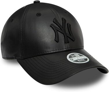 Кепка New Era WMNS 9Forty Adjustable NY Yankees чорного кольору, універсальний розмір