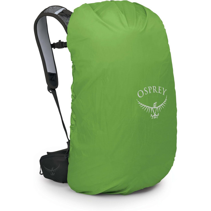 Рюкзак Osprey Hikelite 28 л чорний (M-L) для туризму