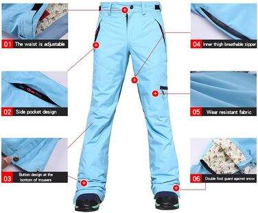 Жіночий комплект для сноубордингу та лижного спорту: куртка та штани, водонепроникний, вітронепроникний, теплий, для туризму, сноубордингу, лижного спорту, оранжевий+чорний, розмір L