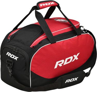 Універсальна спортивна сумка RDX з відділенням для взуття, для жінок і чоловіків, для тренувань, фітнесу, MMA, плавання, походів, рюкзак, через плече, ручна поклажа, червона