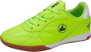 Дитячі спортивні кросівки для залу JAKO J-SI Signature, 40 EU, неоновий жовтий/чорний