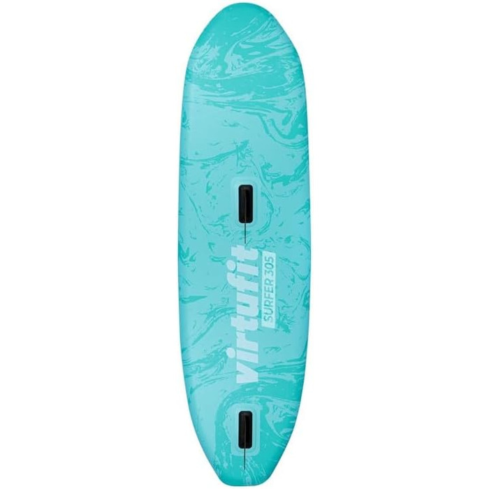 Надувна SUP-дошка Virtufit Surfer 305 з вітрилом, помаранчева/бірюзова/бежева, комплект аксесуарів