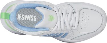 Жіночі тенісні кросівки K-Swiss Court Express 2, 39 EU, білий/Dutch Canal Green