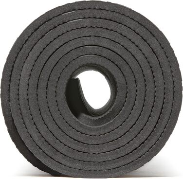 Йога-килимок Adidas 6 мм, протиковзкий, з перероблених матеріалів, без ПВХ (176 x 61 см), чорний