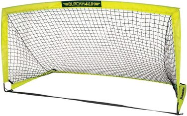 Портативні футбольні ворота Franklin Sports Blackhawk 2,7×1,5 м – складані, для вулиці та приміщень, з сіткою, легка збірка та зберігання