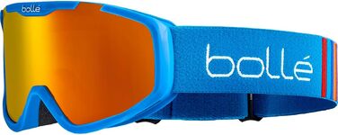 Дитячі лижні окуляри Bollé ROCKET PLUS Race Blue Matte, лінзи Sunrise Kat 2, розмір Small, унісекс
