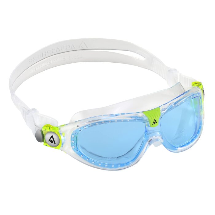 Дитячі плавальні окуляри Aquasphere Seal KID з UV-захистом та антифогом, силіконові, прозоро-блакитні