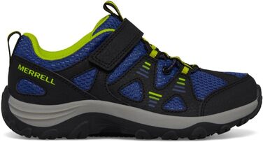 Дитячі трекінгові черевики Merrell Trail Chaser 2, чорно-синьо-лаймові, унісекс (Big Kid)