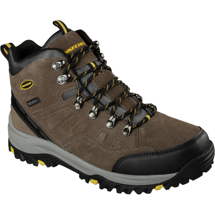 Чоловічі черевики Skechers Relment Pelmo 64869, розмір 42 EU, хакі, замша