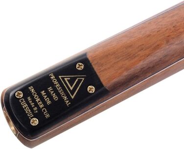 Снукерний кий CUESOLL класичний ручної роботи, 57 дюймів, 18 oz, з ручкою з рожевого дерева, з'єднання 3/4, телескопічне подовження з алюмінію, етиу з штучної шкіри, наконечник 9,5 мм, Снукерний кий-сет (CSSC011)