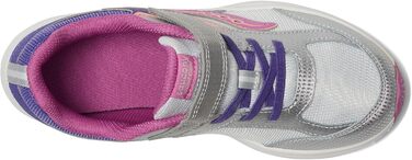 Кросівки Saucony Cohesion KDZ A/C для дітей (маленькі та великі розміри) - чорний, сірий, зелений, фіолетовий, сріблястий, рожевий