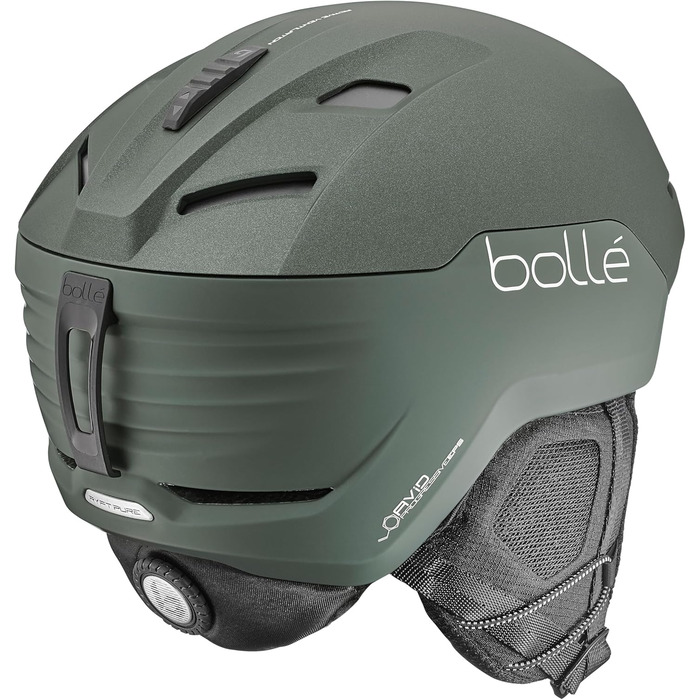 Велосипедний шолом Bolle Ryft Pure, зелений Forest Matte, розмір 55