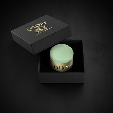 Крейда для снукеру Taom Soft Green (Зелена) - 1 шт. для всіх типів наконечників снукеру