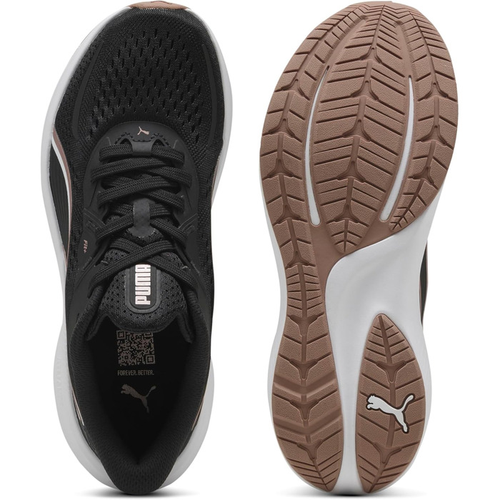 Дитячі кросівки PUMA Reflect Lite Jr - чорний, білий, сріблястий (35.5 EU)