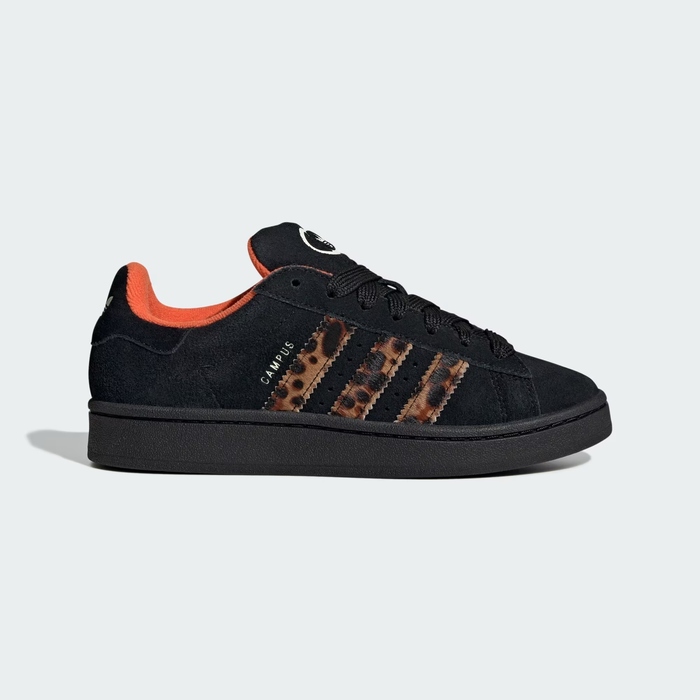 Жіночі кросівки Adidas Campus 00s JH9767, чорні замшеві, розмір 37 1/3