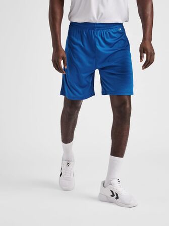 Чоловічі спортивні шорти Hummel Core Poly білого кольору, дихаючі (розмір 4XL)