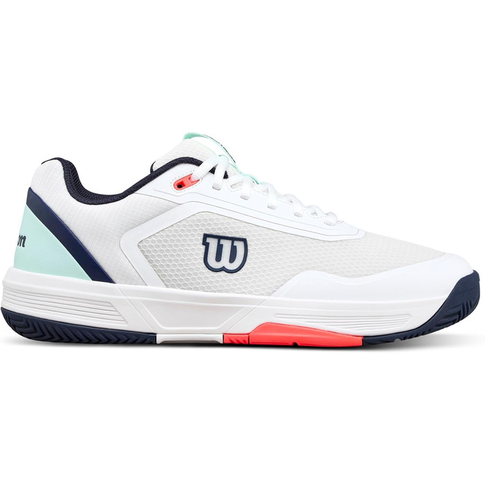 Тенісні кросівки Wilson Courtglide Herren білі/блакитні/коралові, розмір 49 1/3