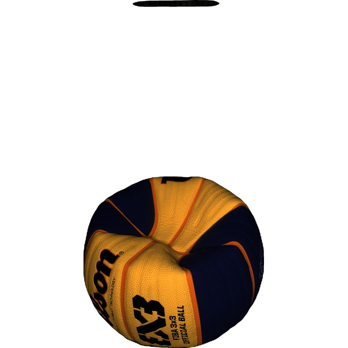 М'яч для баскетболу Wilson FIBA 3x3 Mini Rubber, унісекс, для дорослих