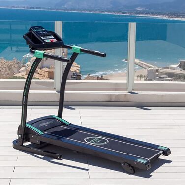 Біговий доріжка Cecotec DrumFit WayHome: нахил, масажний пояс, гантелі, широка бігова поверхня, 1-18 км/год, 12 програм