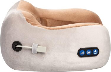 Масажна подушка для шиї GLOBAL RELAX TENZO MINI, 6 режимів, ергономічна, портативна, для розслаблення та зняття болю в м'язах