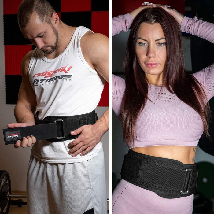 Пояс для важкої атлетики Raigeki Fitness M Червоний камуфляж, для бодібілдингу, кросфіту, чоловіків і жінок, з тренувальними планами