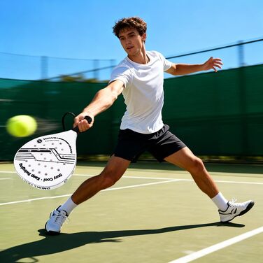 Набір для пляжного тенісу Padelschläger 2 шт. ABS/EVA, з м'ячами та сумкою для перенесення - для дорослих, пляж, басейн, подвір'я