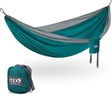 Гамак Eno Unisex DN011, колір Морська піна/Сірий, універсальний розмір