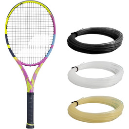 Тенісна ракетка Babolat Pure Aero Rafa U для чоловіків, без чохла, рожева, розмір 3