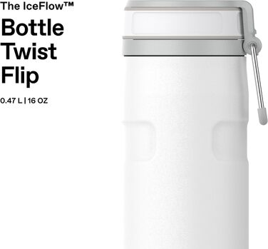 Термопляшка Stanley 1913 IceFlow Twist Flip 0.47л, Frost