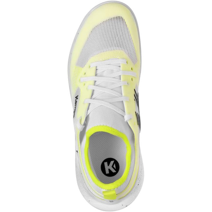 Жіночі спортивні кросівки Kempa Kourtfly, розмір 39 EU, білий, флуоресцентний жовтий
